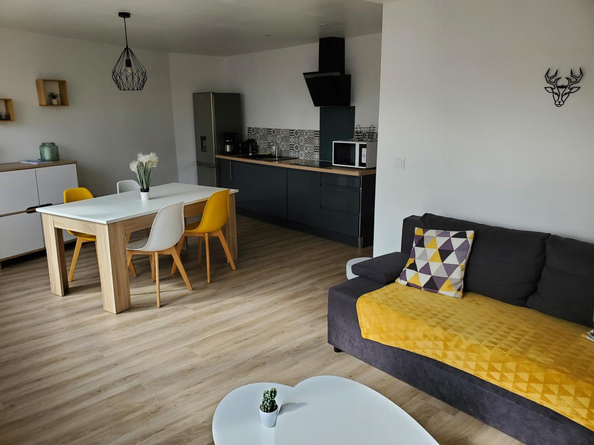 Le Cocon Dieppois - Appt Spacieux Avec Parking Prive Dieppe Exterior foto
